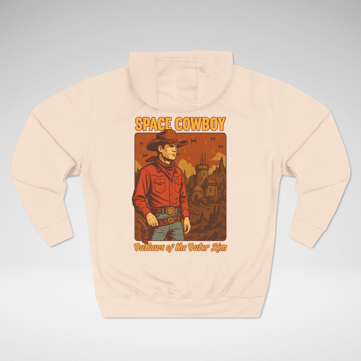 Space Cowboy Outlaws of the Outer Rim Lane Seven Fleece Hoodie