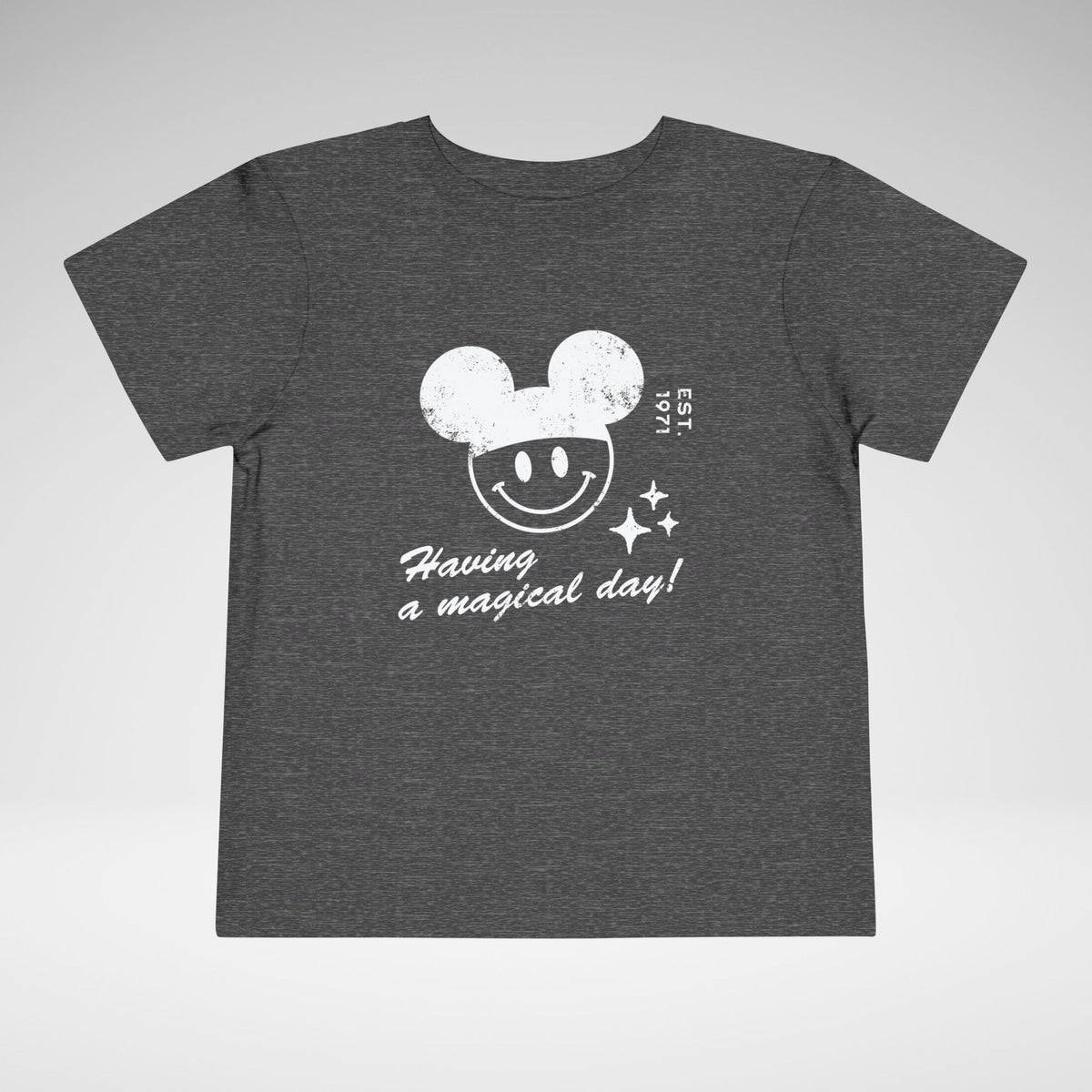 Having A Magical Day Toddler Bella Canvas Short Sleeve Tee
