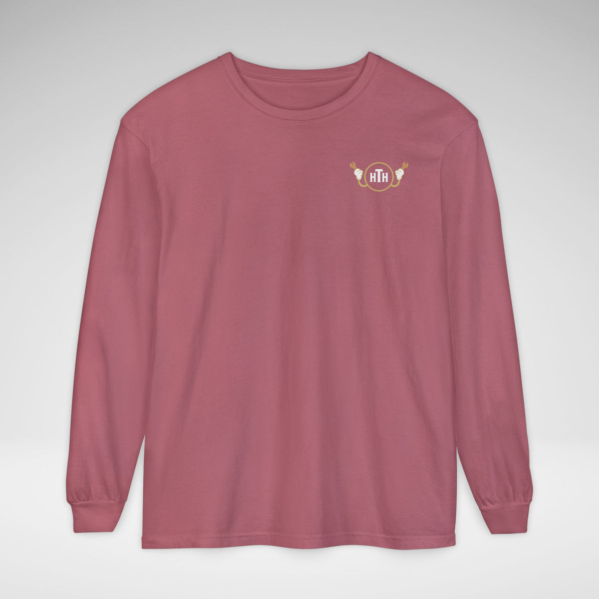 Hollywood Tower Hotel Maintenance & Repairs Comfort Colors Unisex Garment-dyed Long Sleeve T-Shirt