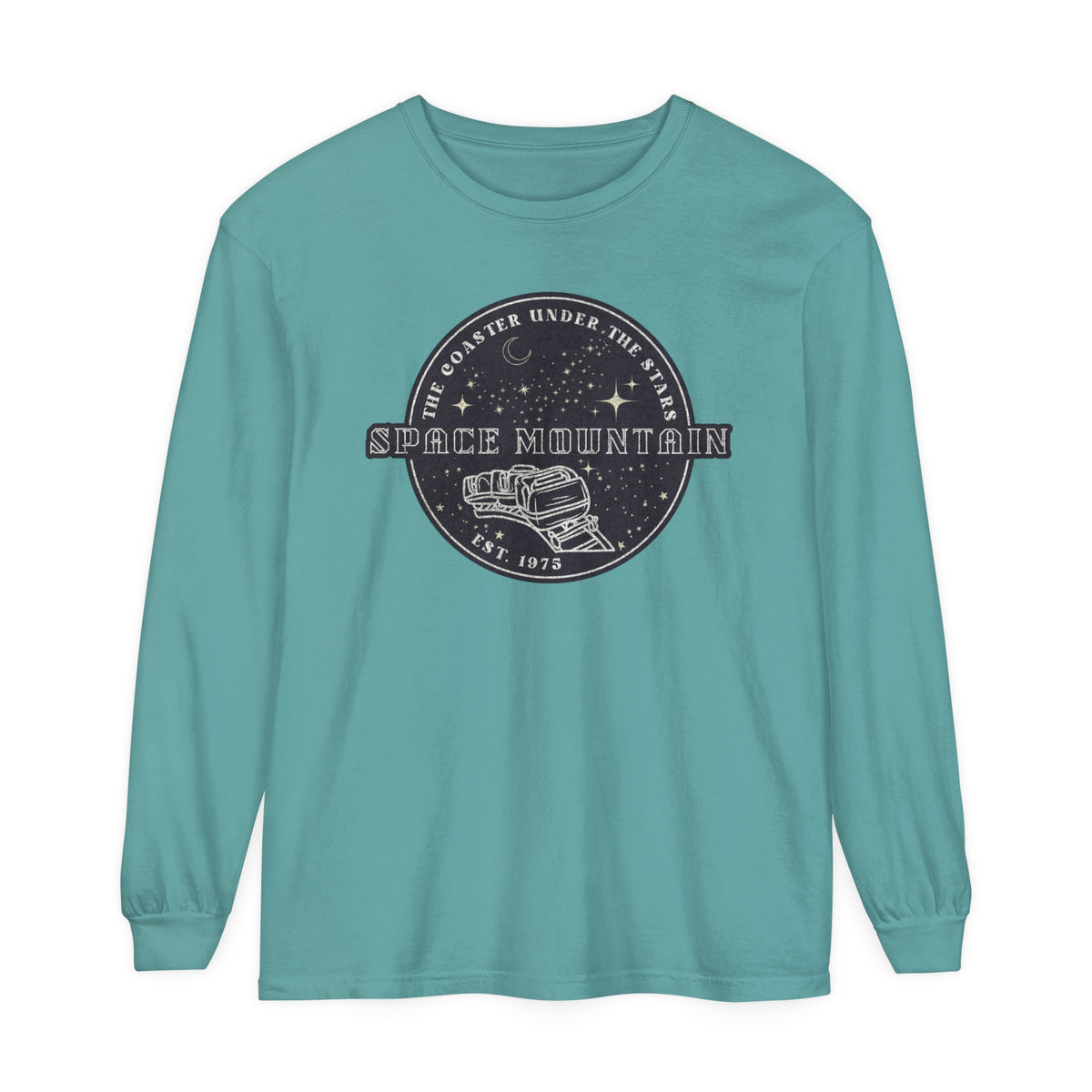 The Coaster Under the Stars Comfort Colors Unisex Garment-dyed Long Sleeve T-Shirt