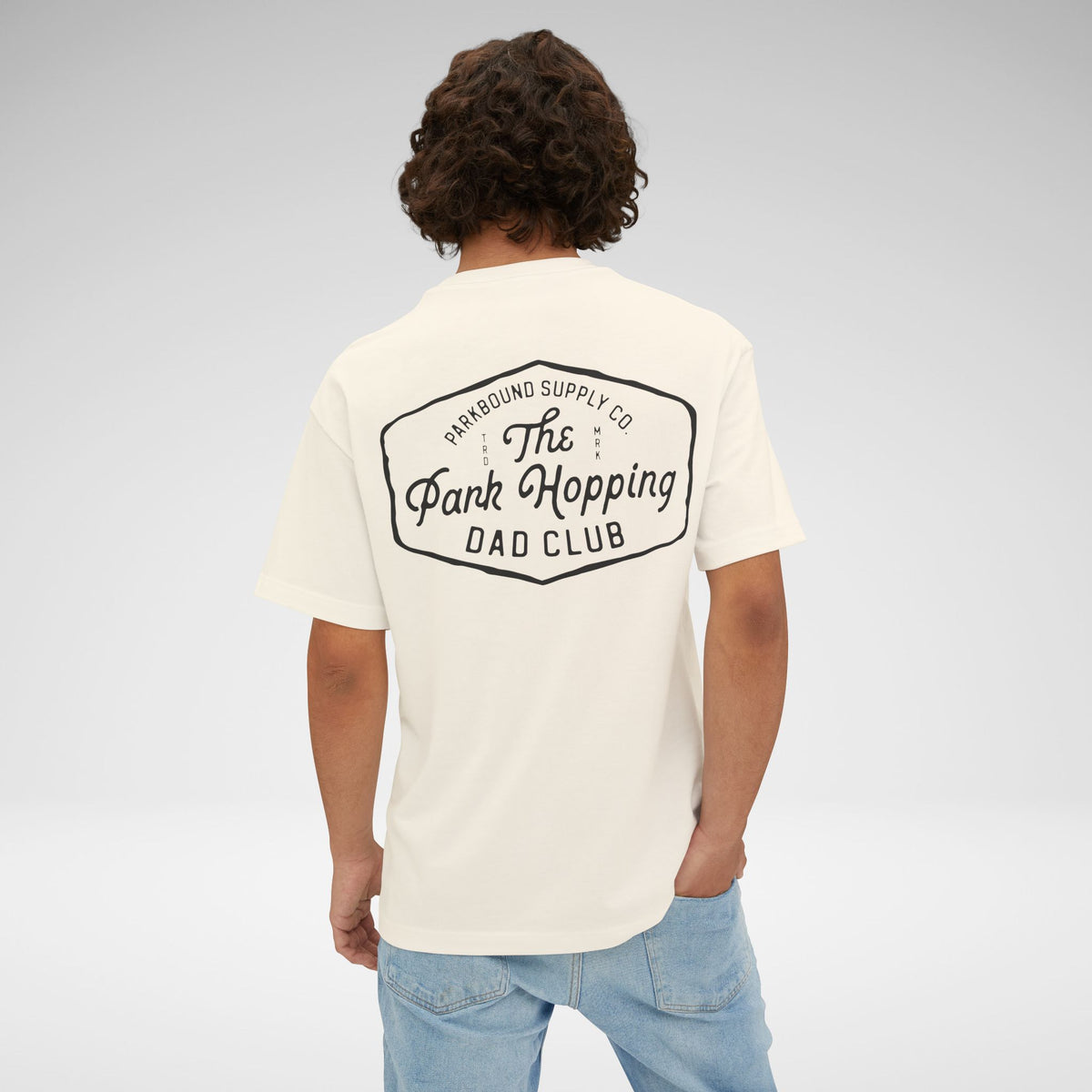 Park Hopping Dad Club Oversized Tee