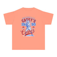 Casey’s Corner Distressed Comfort Colors Youth Midweight Tee