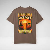 Hakuna Ma'Lager Comfort Colors Unisex Garment-Dyed T-shirt