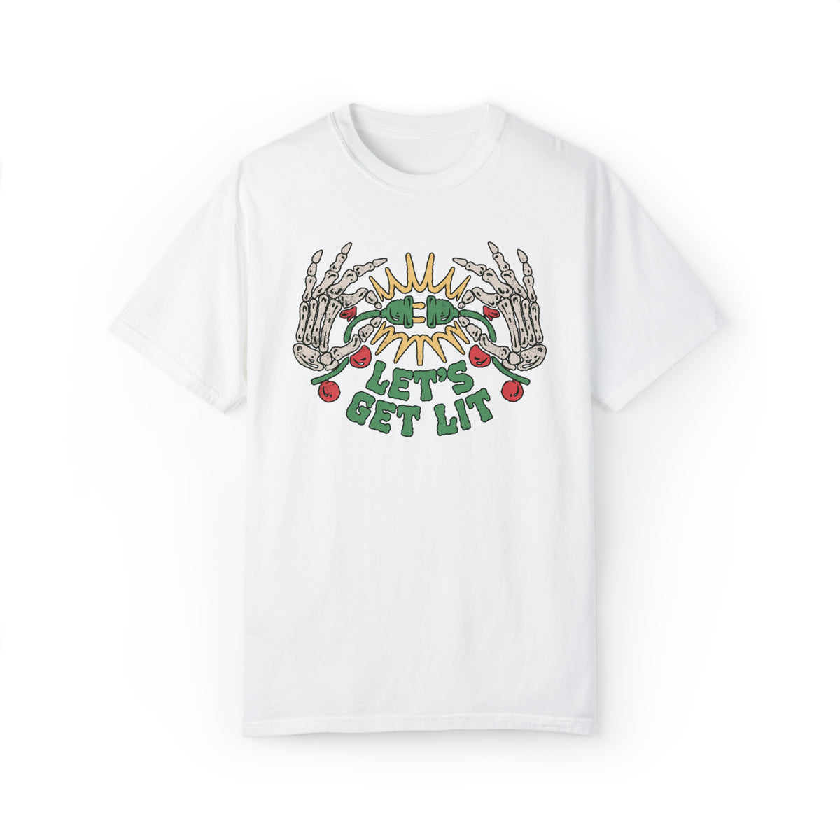 Let's Get Lit Comfort Colors Unisex Garment-Dyed T-shirt