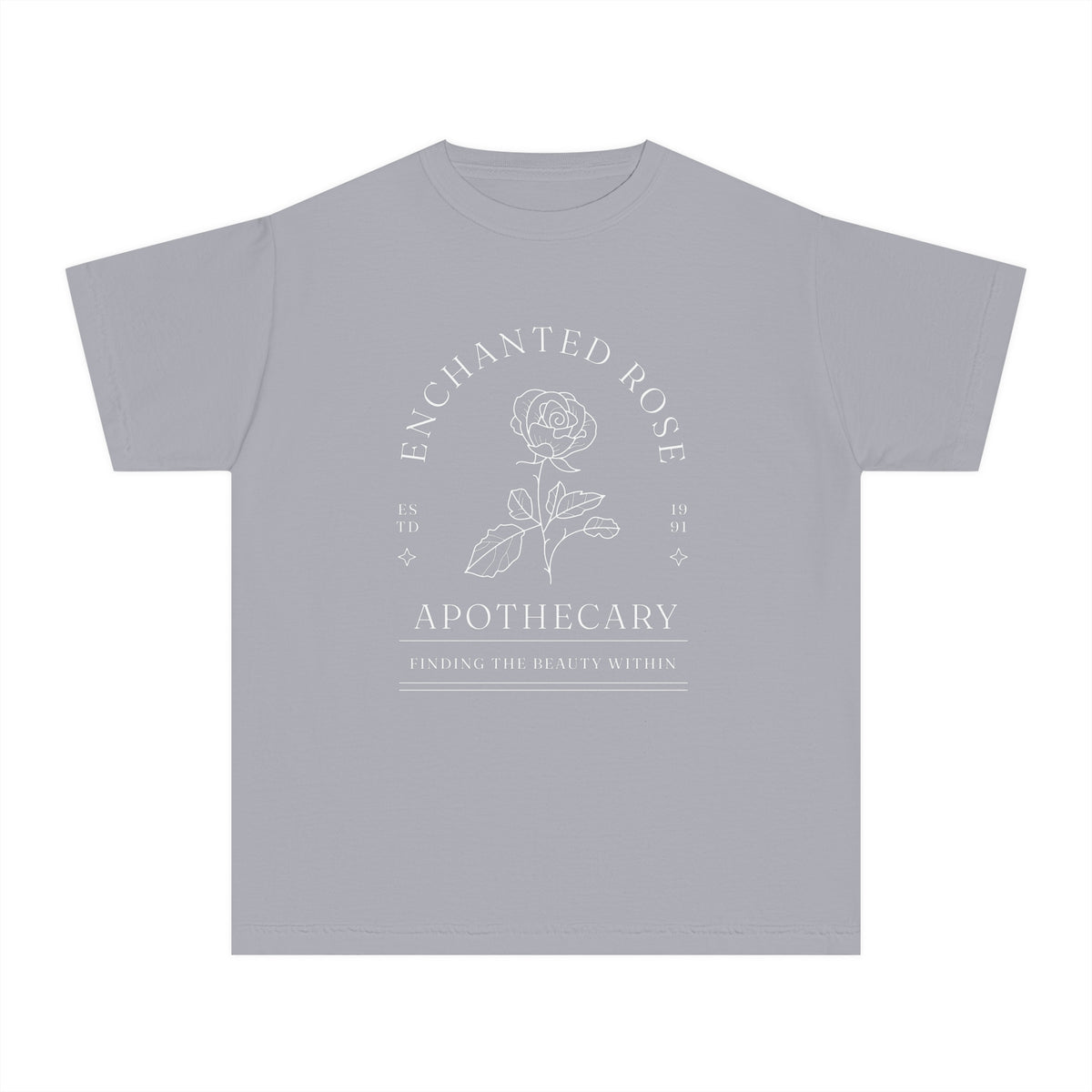 Enchanted Rose Apothecary Comfort Colors Youth Midweight Tee