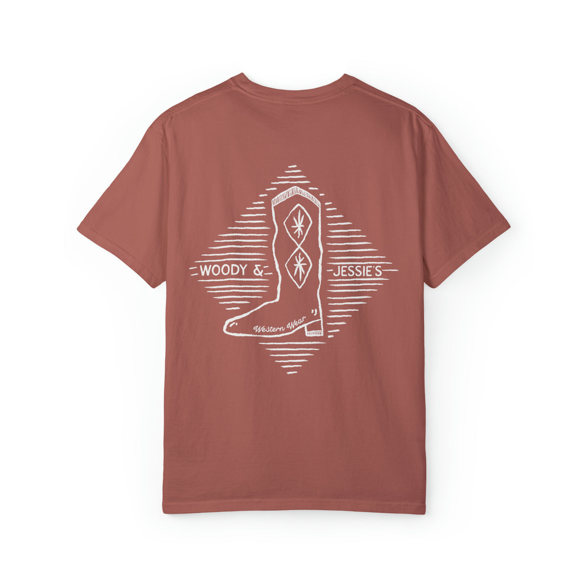 Woody & Jessie's Western Wear Comfort Colors Unisex Garment-Dyed T-shirt