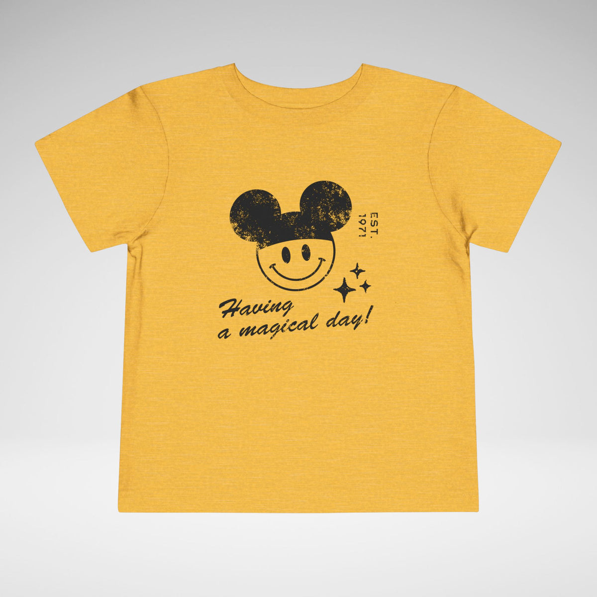 Having A Magical Day Toddler Bella Canvas Short Sleeve Tee