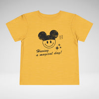 Having A Magical Day Toddler Bella Canvas Short Sleeve Tee