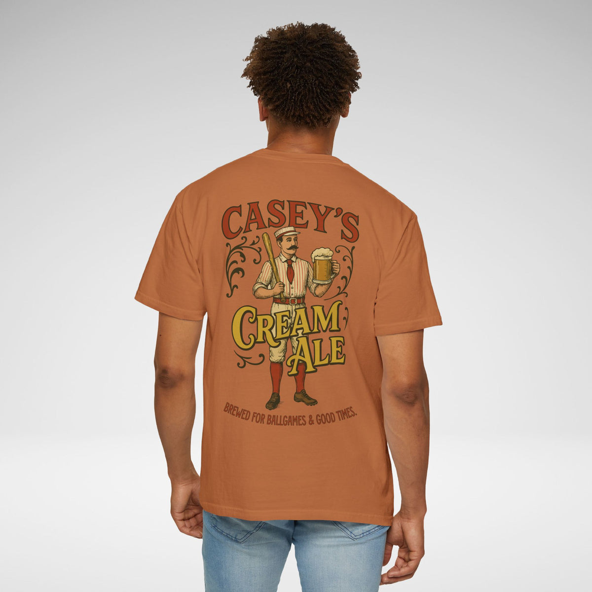 Casey's Cream Ale Comfort Colors Unisex Garment-Dyed T-shirt