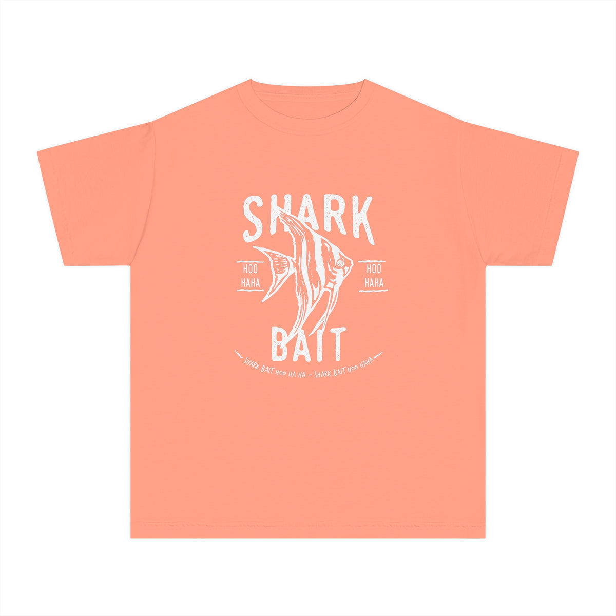 Shark Bait Hoo Haha Comfort Colors Youth Midweight Tee