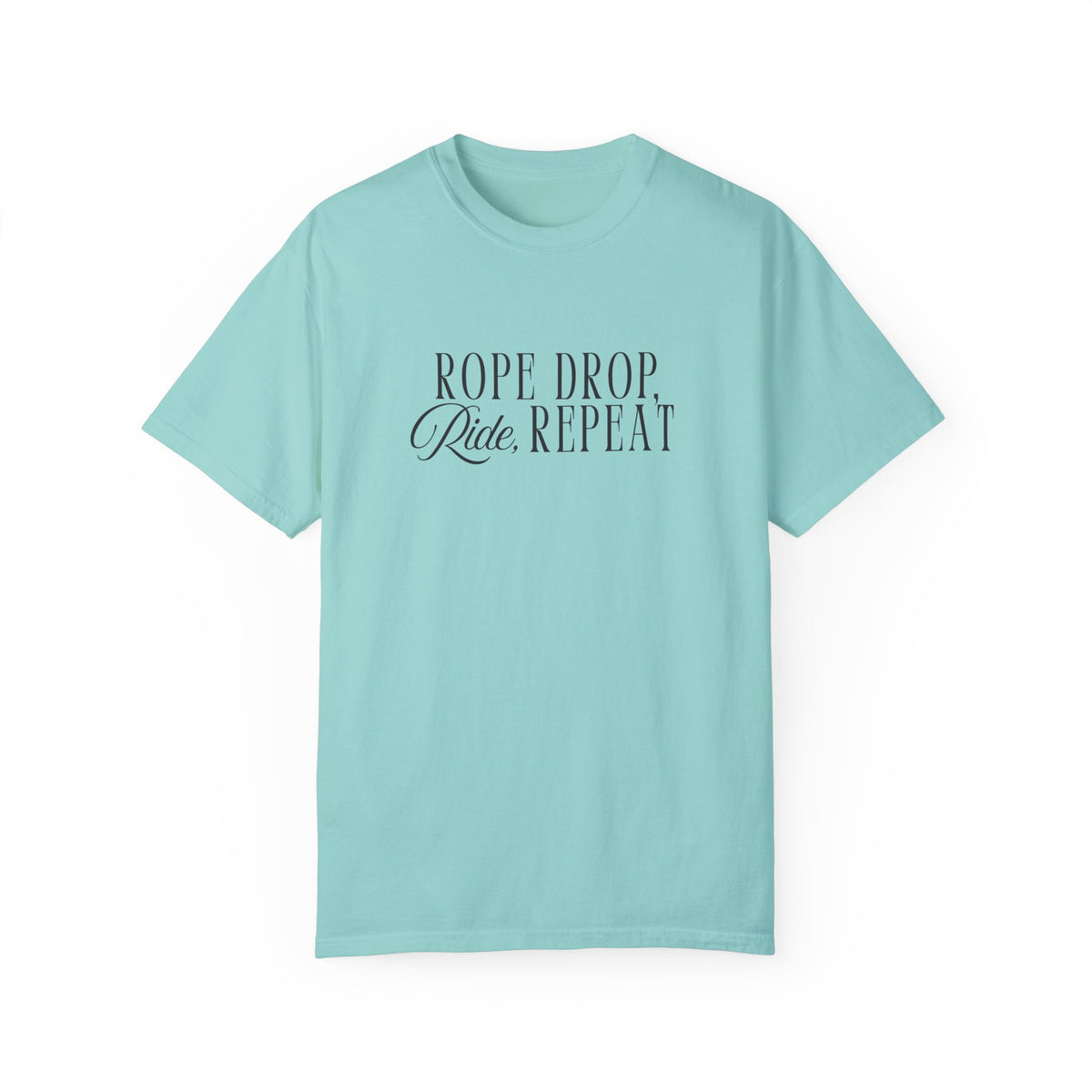 Rope Drop, Ride, Repeat Comfort Colors Unisex Garment-Dyed T-shirt
