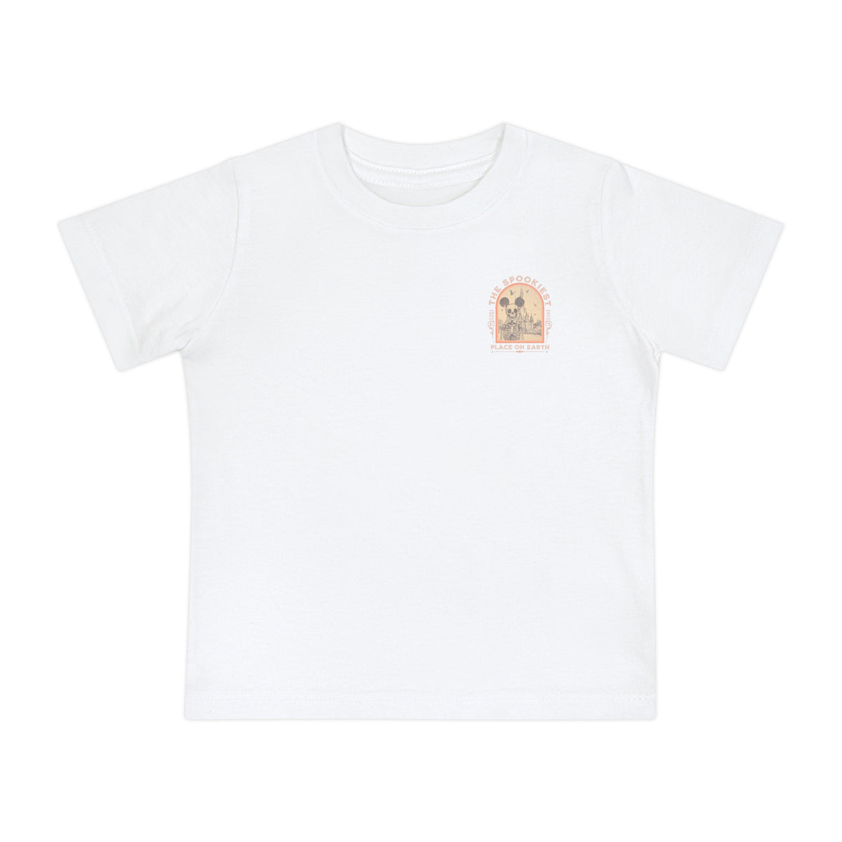 The Spookiest Place on Earth Bella Canvas Baby Short Sleeve T-Shirt