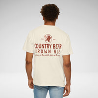 Country Bear Brown Ale Comfort Colors Unisex Garment-Dyed T-shirt