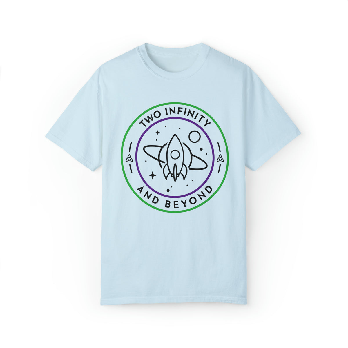 Two Infinity And Beyond Comfort Colors Unisex Garment-Dyed T-shirt
