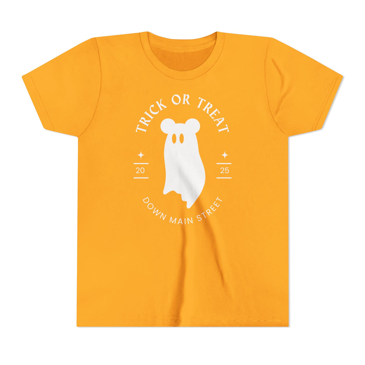 Trick or Treat Down Main Street Youth Short Sleeve Tee