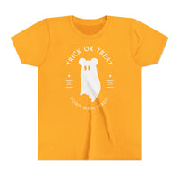 Trick or Treat Down Main Street Youth Short Sleeve Tee