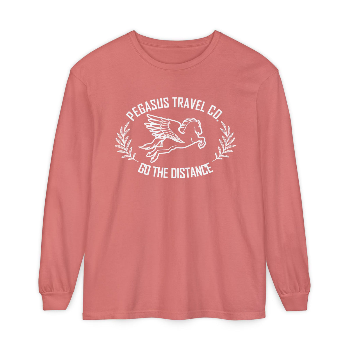 Pegasus Travel Co Comfort Colors Unisex Garment-dyed Long Sleeve T-Shirt