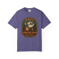 Zero's Campfire Crew Comfort Colors Unisex Garment-Dyed T-shirt