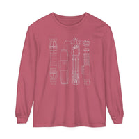 Lightsabers Comfort Colors Unisex Garment-dyed Long Sleeve T-Shirt