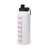 Park Day Hydration Tracker Stainless Steel Water Bottle with Sports Lid