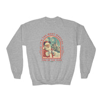 The Most Magical Time of the Year Gildan Youth Crewneck Sweatshirt