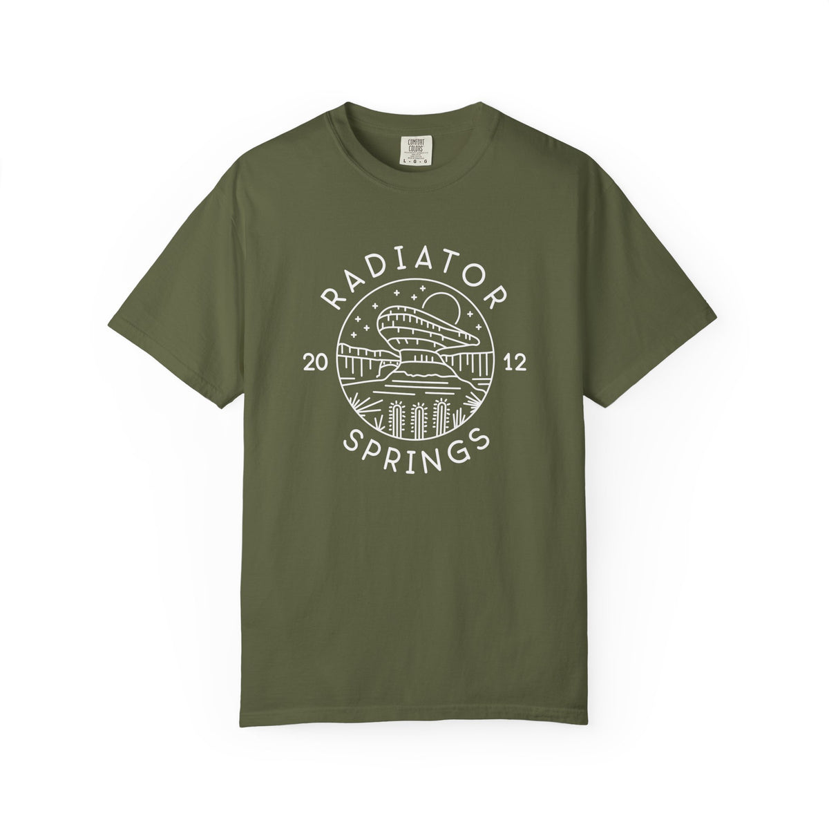 Radiator Springs Comfort Colors Unisex Garment-Dyed T-shirt