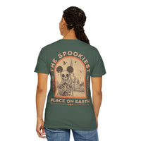 Spooky Vintage T-Shirt, Halloween Apparel, Unisex Graphic Tee, Disney-Inspired Shirt, Creepy Cool Gift
