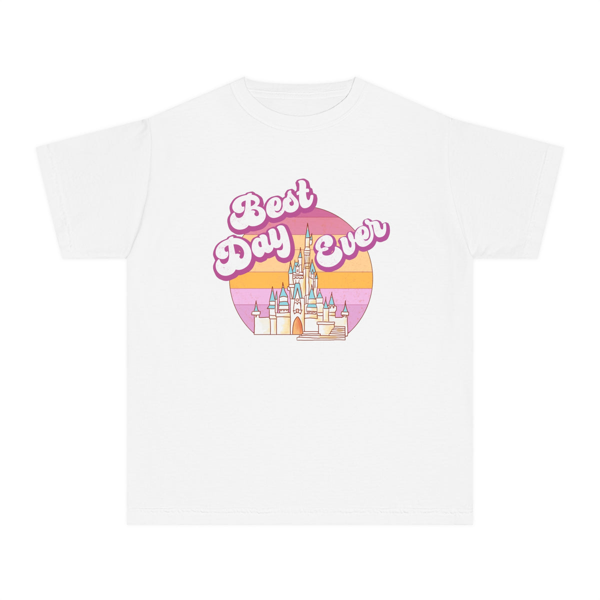 Best Day Ever Comfort Colors Youth Midweight Tee