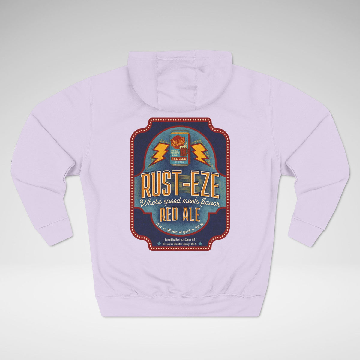 Rusteze Red Ale Lane Seven Fleece Hoodie