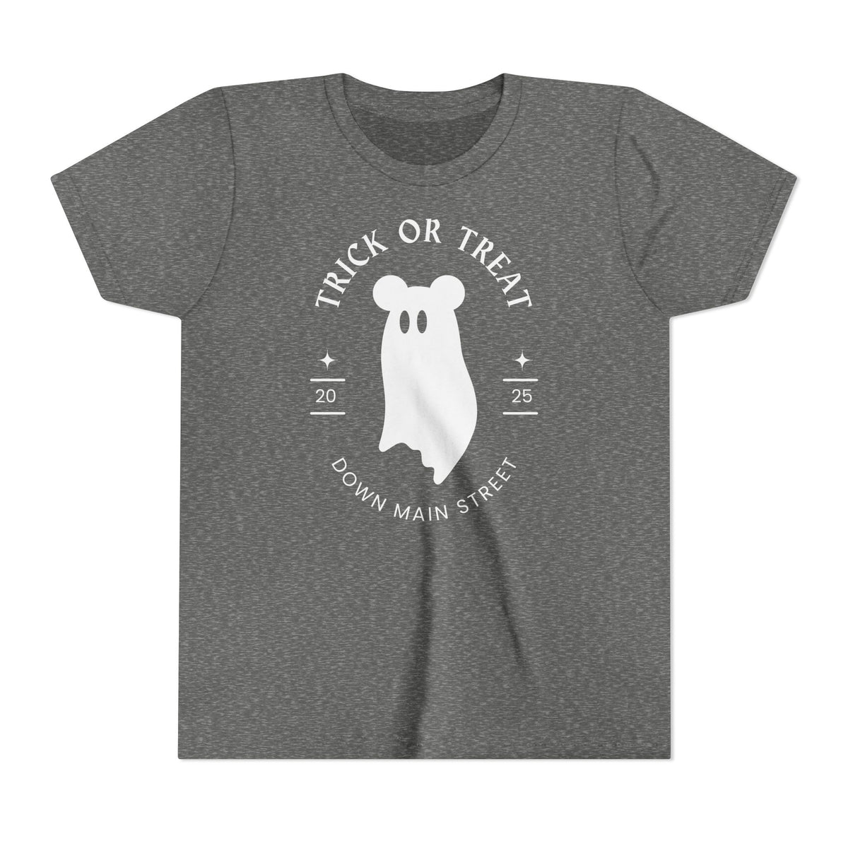 Trick or Treat Down Main Street Youth Short Sleeve Tee