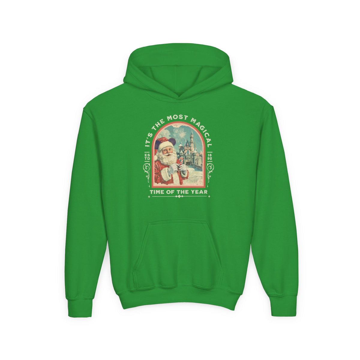 The Most Magical Time of the Year Gildan Youth Heavy Blend Hooded Sweatshirt