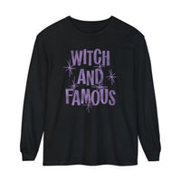 Witch and Famous Comfort Colors Unisex Garment-dyed Long Sleeve T-Shirt