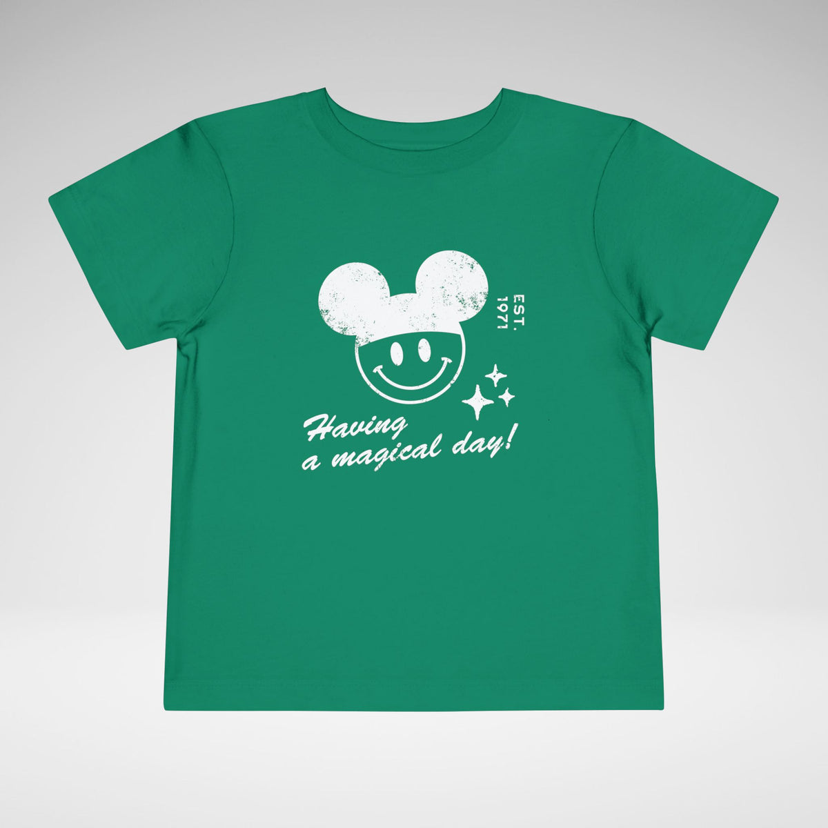 Having A Magical Day Toddler Bella Canvas Short Sleeve Tee