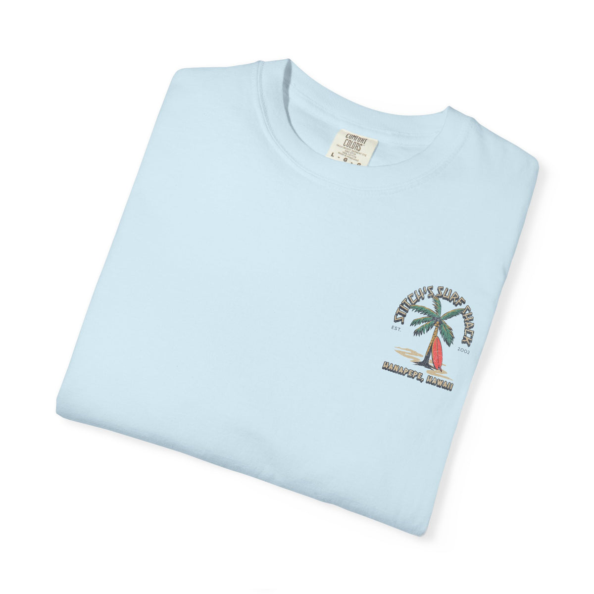 Stitch's Surf Shack Comfort Colors Unisex Garment-Dyed T-shirt