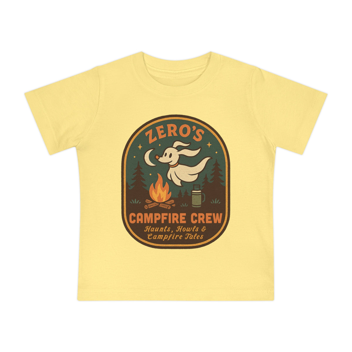 Zero's Campfire Crew Bella Canvas Baby Short Sleeve T-Shirt