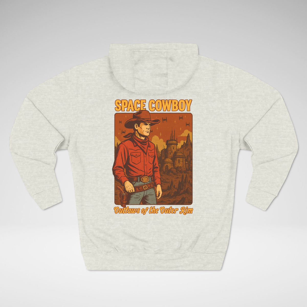 Space Cowboy Outlaws of the Outer Rim Lane Seven Fleece Hoodie