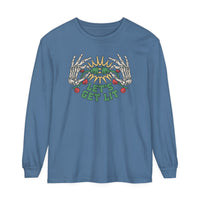 Let's Get Lit Comfort Colors Unisex Garment-dyed Long Sleeve T-Shirt