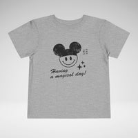 Having A Magical Day Toddler Bella Canvas Short Sleeve Tee