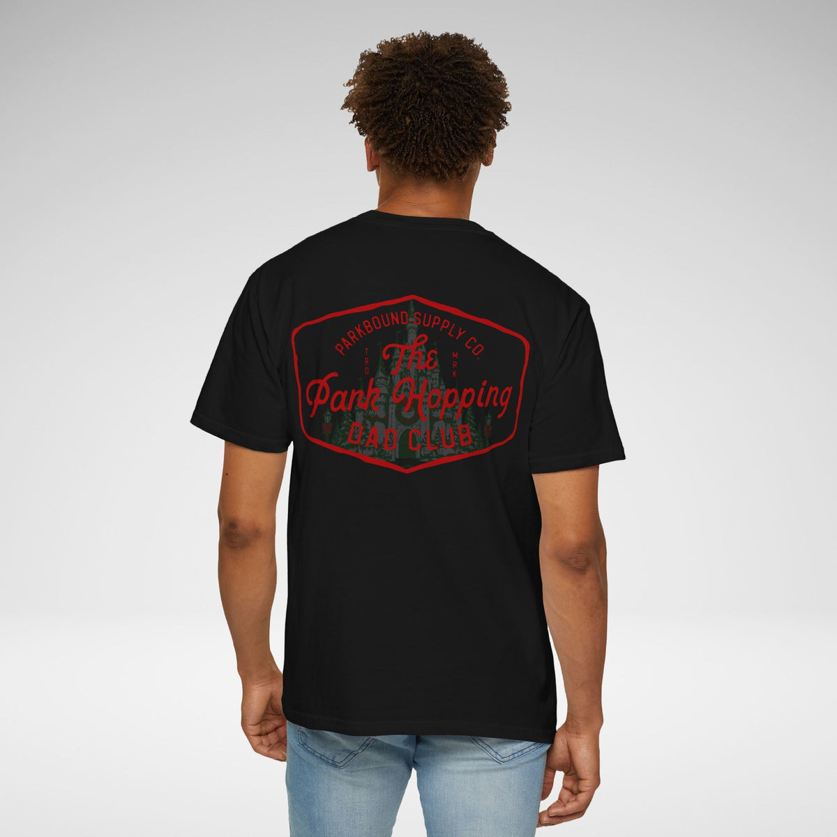 The Christmas Park Hopping Dad Club T-Shirt