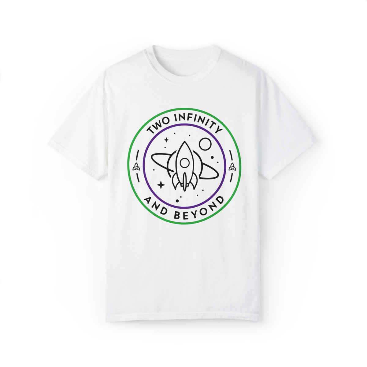 Two Infinity And Beyond Comfort Colors Unisex Garment-Dyed T-shirt