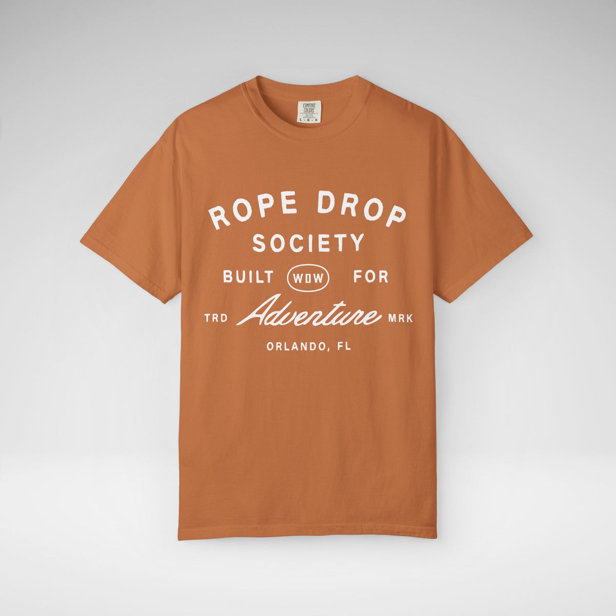 Rope Drop Society Comfort Colors Unisex Garment-Dyed T-shirt