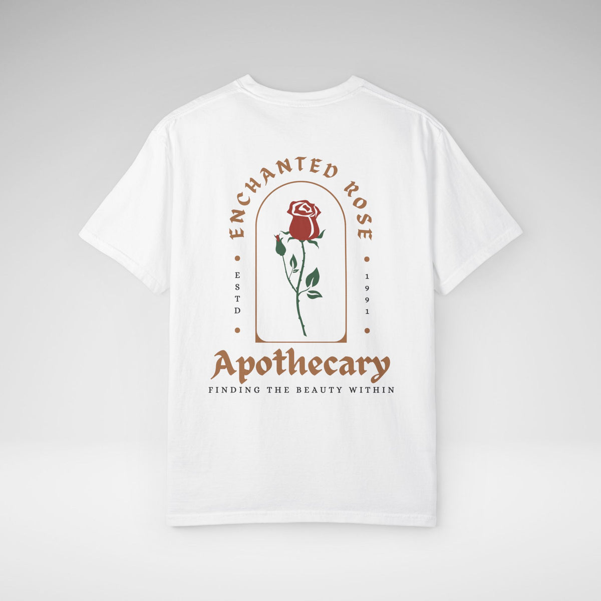 Enchanted Rose Apothecary Room Comfort Colors Unisex Garment-Dyed T-shirt