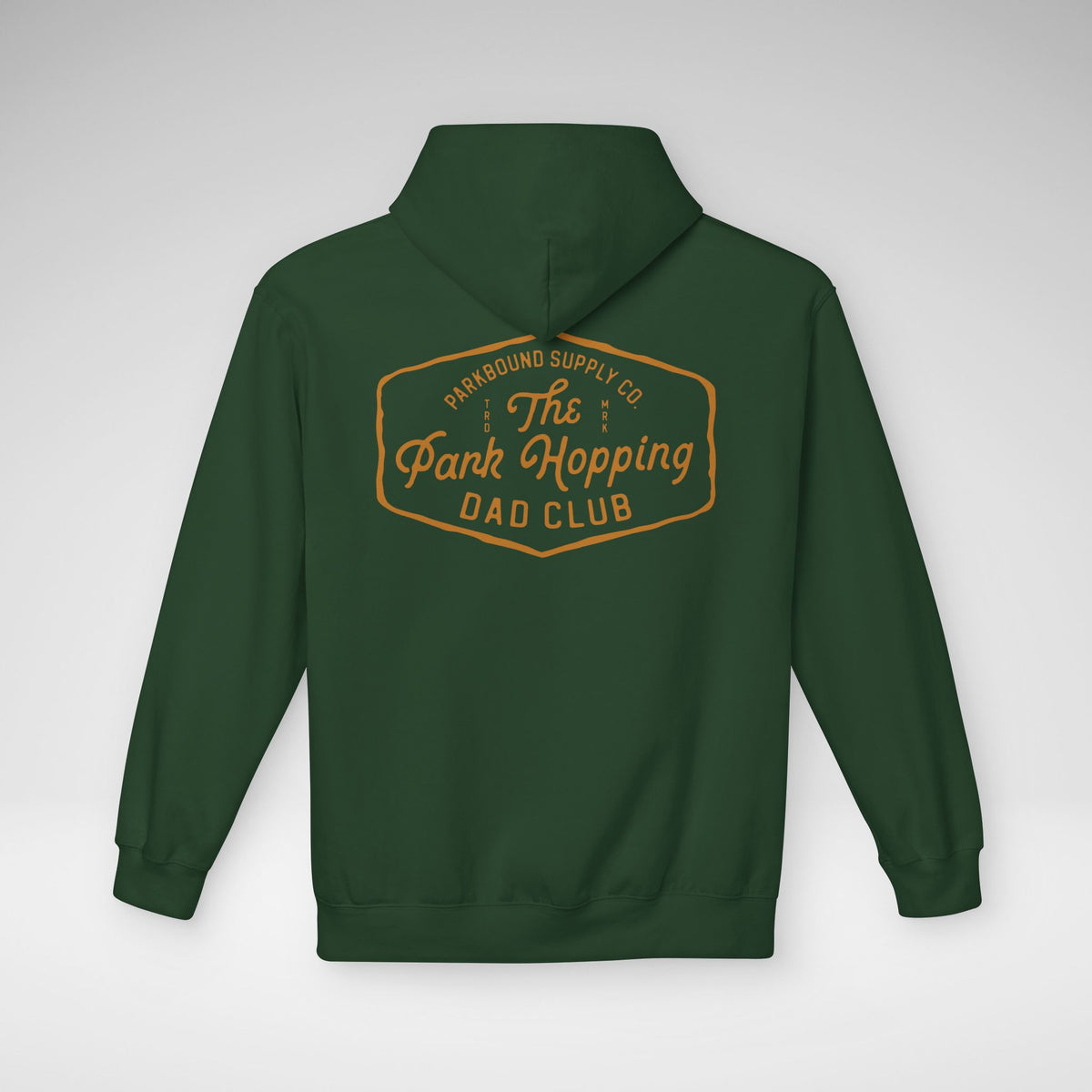 Park Hopping Dad Club Hoodie | Unisex Midweight Softstyle Fleece