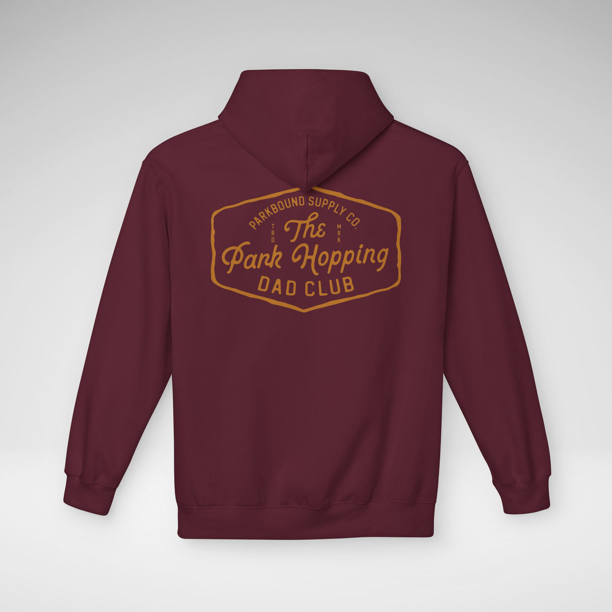 Park Hopping Dad Club Hoodie | Unisex Midweight Softstyle Fleece