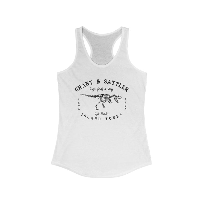 Grant & Sattler's Island Tours Women's Ideal Racerback Tank
