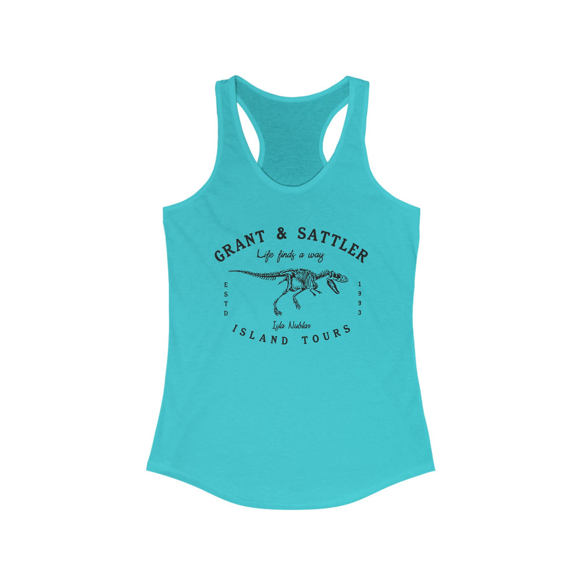Grant & Sattler's Island Tours Women's Ideal Racerback Tank