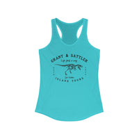Grant & Sattler's Island Tours Women's Ideal Racerback Tank