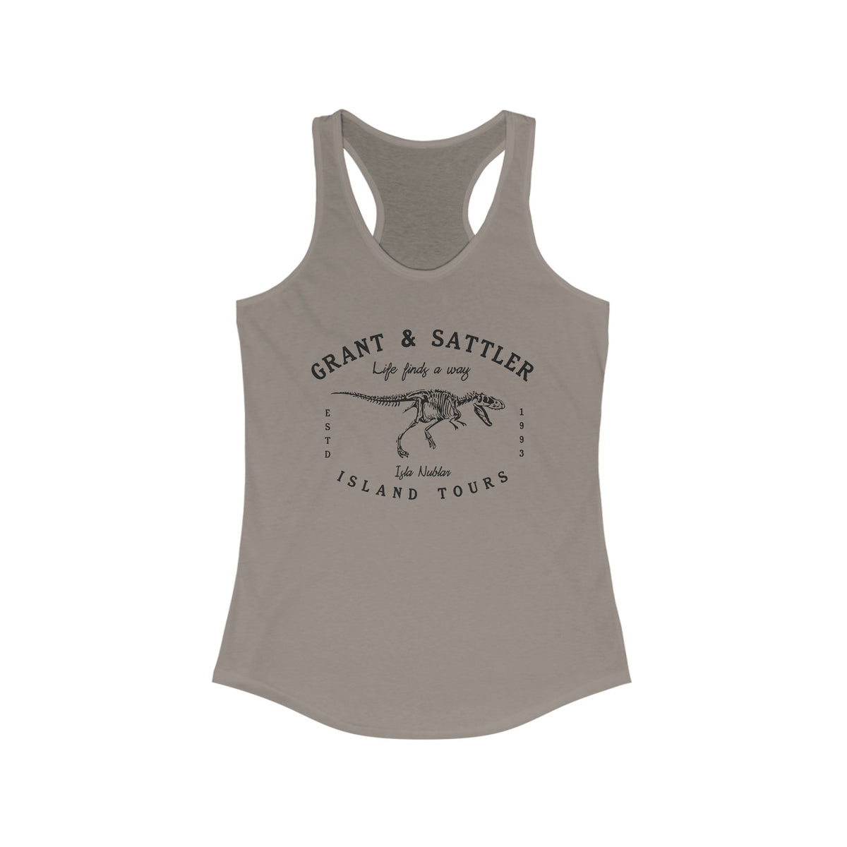Grant & Sattler's Island Tours Women's Ideal Racerback Tank