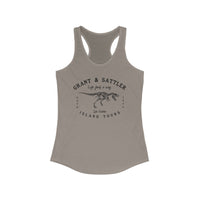 Grant & Sattler's Island Tours Women's Ideal Racerback Tank