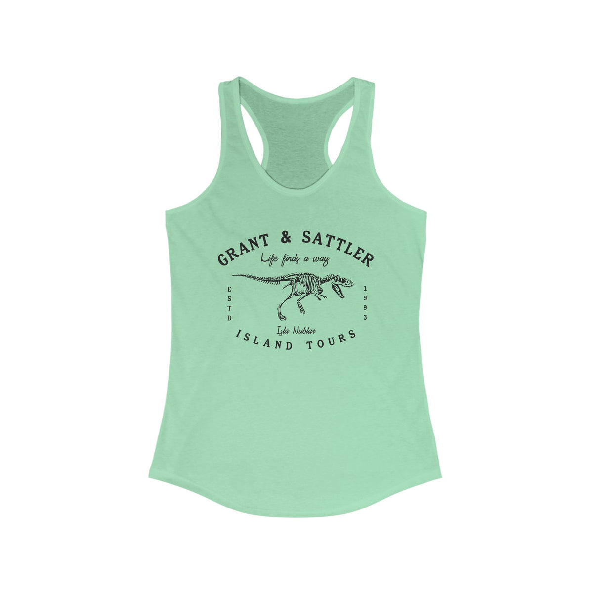 Grant & Sattler's Island Tours Women's Ideal Racerback Tank